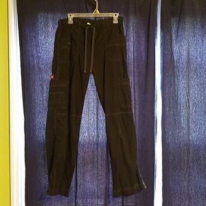 Scrub pants black